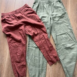 •SOLD• Old navy linen pants